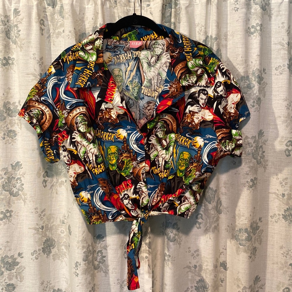 Handmade custom universal monster shirt